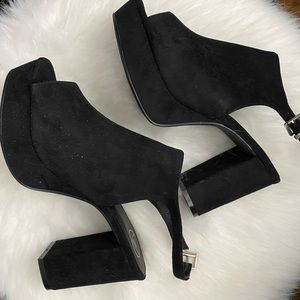 Missguided chunky heel